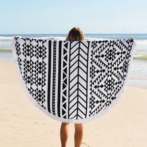 The Beach People Aztec Round Towel